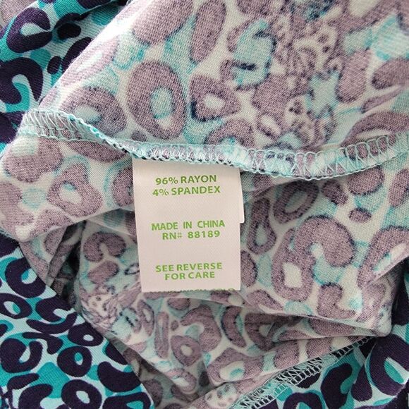 Lilly Pulitzer Women's Adalie Leopard Print Wrap Dress size S Short Sleeve - Picture 10 of 10